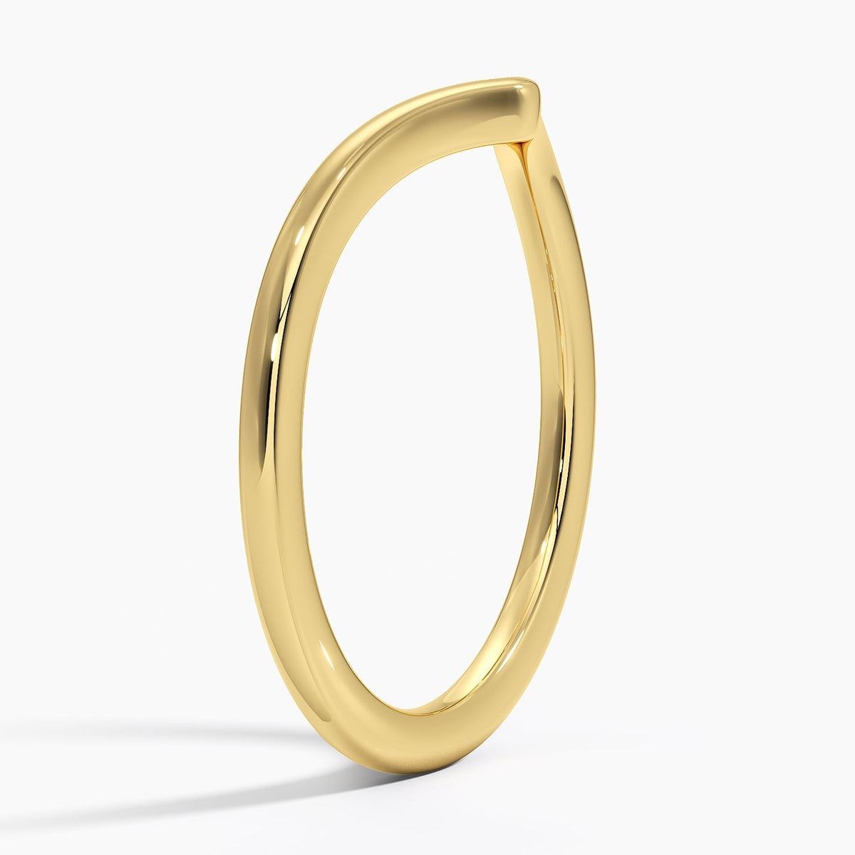 Fine Chevron - Yellow Gold - Side 1