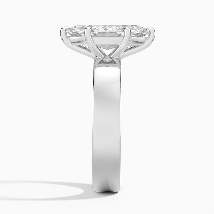 Dogwood Marquise lab-grown diamond ring, side2, 2 ct