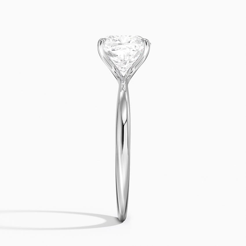 Holly Cushion lab-grown diamond ring, side2, 2 ct