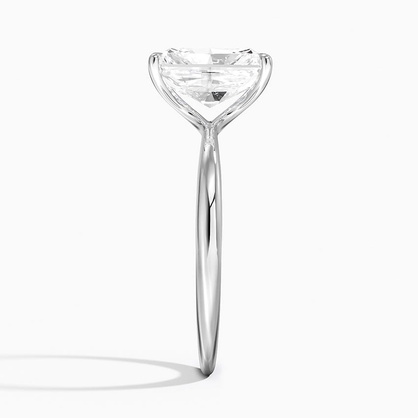 Friday Harbor Radiant lab-grown diamond ring, side2, 2 ct