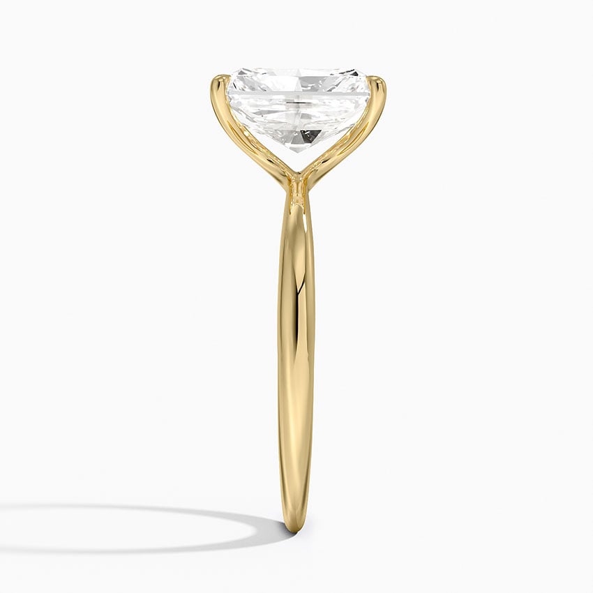 Friday Harbor Radiant lab-grown diamond ring, side2, 2 ct