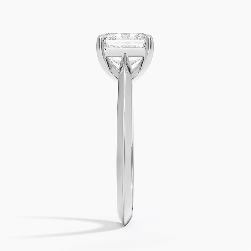 Capitola Asscher lab-grown diamond ring, side2, 2 ct