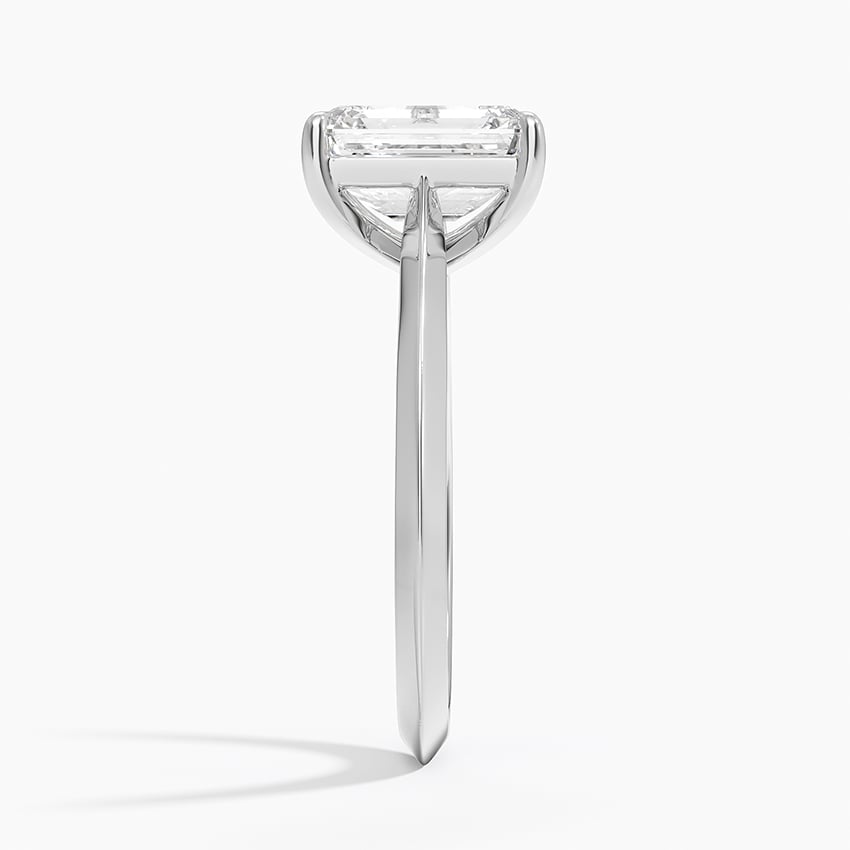 Port Townsend Emerald lab-grown diamond ring, side2, 2 ct