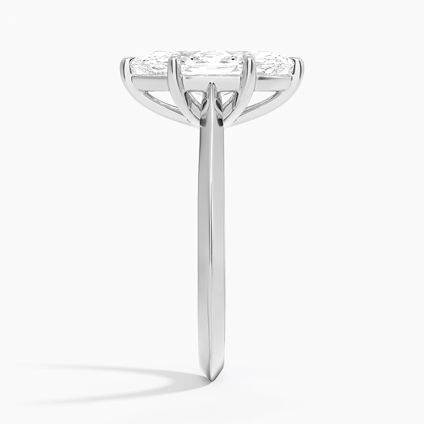 Swan Marquise lab-grown diamond ring, side2, 2 ct
