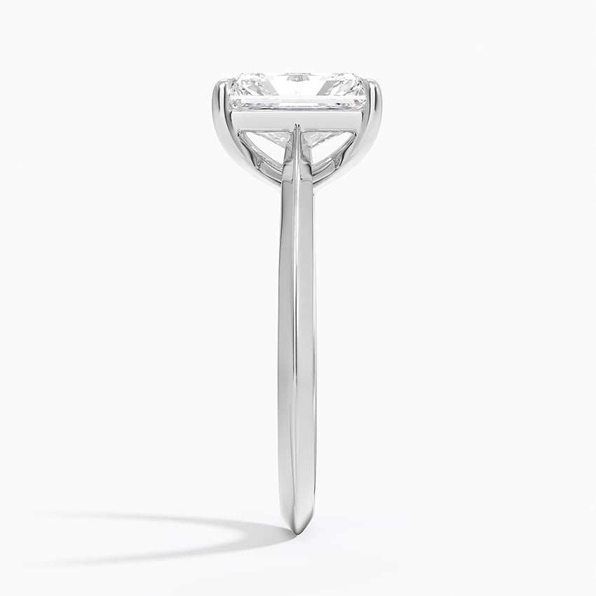 Andros Radiant lab-grown diamond ring, side2, 2 ct