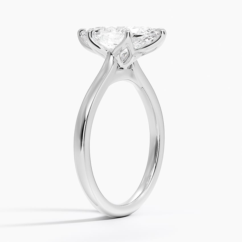 Clara Marquise lab-grown diamond ring, side1, 2 ct