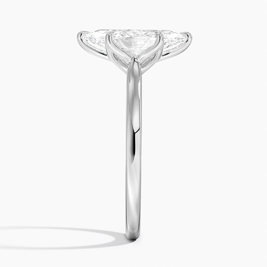 Clara Marquise lab-grown diamond ring, side2, 2 ct