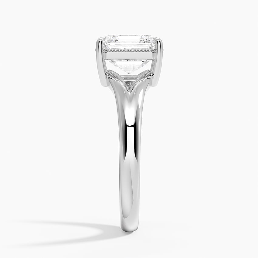 Elise Asscher lab-grown diamond ring, side2, 2 ct