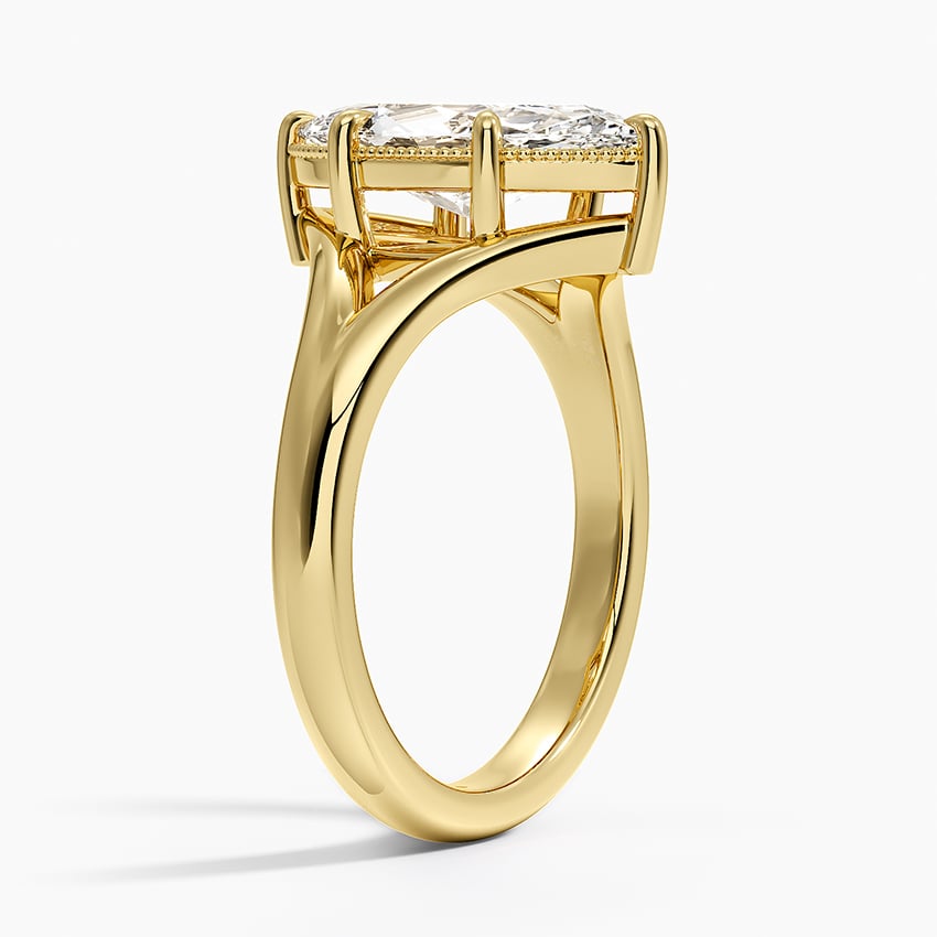 Celeste Marquise lab-grown diamond ring, side1, 2 ct