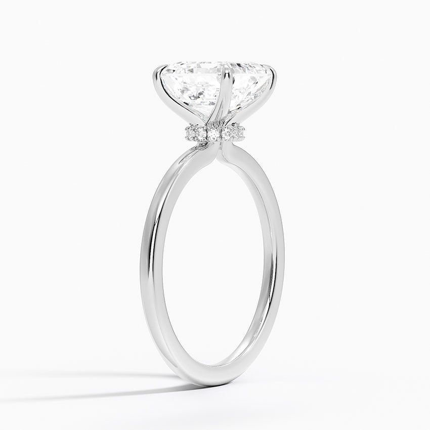 Katherine Asscher lab-grown diamond ring, side1, 2 ct