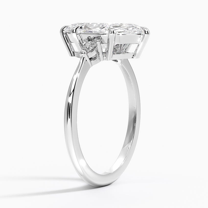 Matilda Marquise lab-grown diamond ring, side1, 2 ct