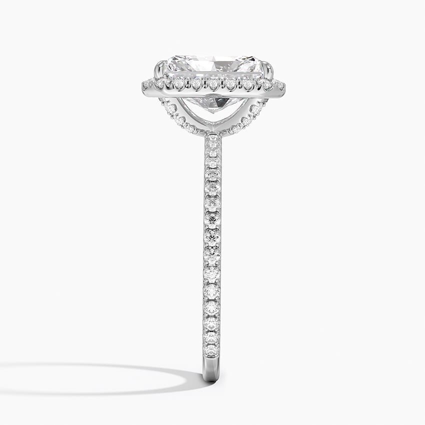 Anita Radiant lab-grown diamond ring, side2, 2 ct