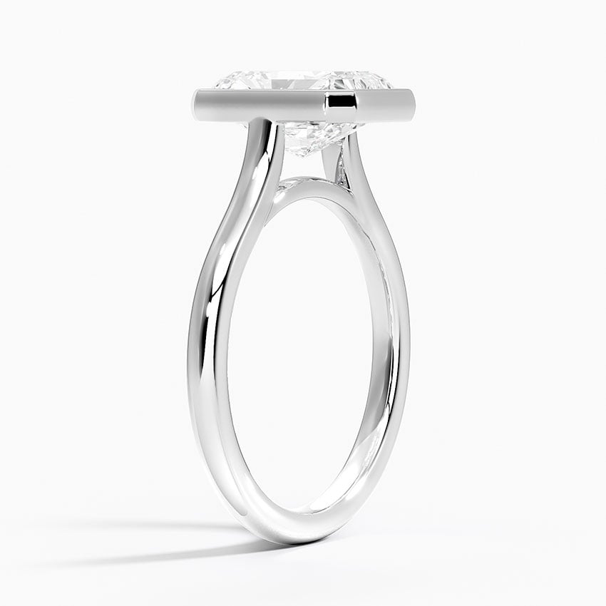Sparrow Radiant lab-grown diamond ring, side1, 2 ct