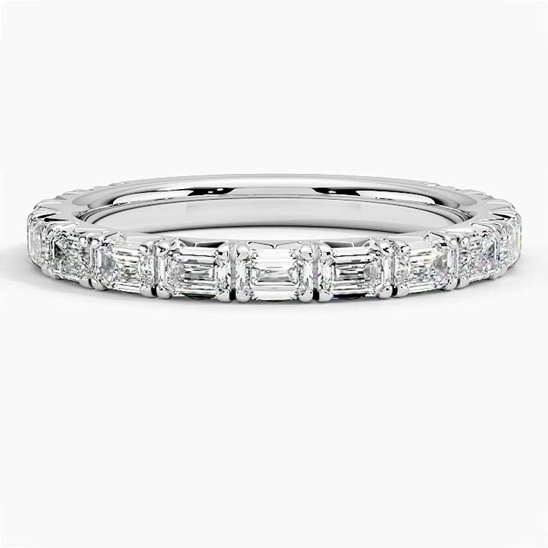 Emerald Promenade - White Gold - 360 Loop
