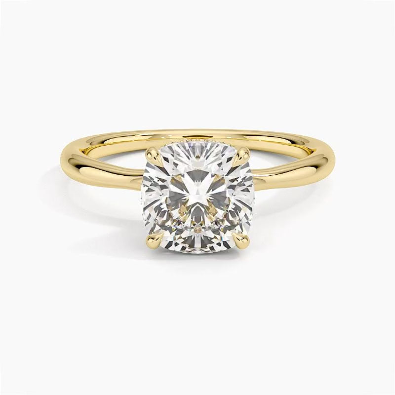 Mykonos Diamond Ring - Yellow Gold - 360 Loop