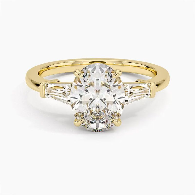 Vienna Diamond Ring - Yellow Gold - 360 Loop