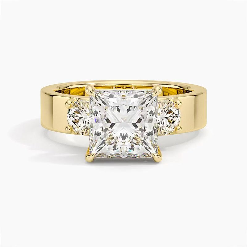 Tulum Diamond Ring - Yellow Gold - 360 Loop