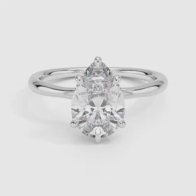 Napa Diamond Ring - White Gold - 360 Loop