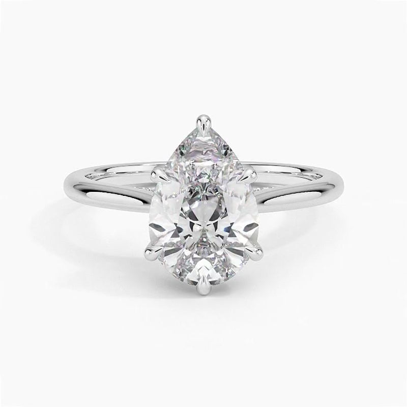 Maui Diamond Ring - White Gold - 360 Loop