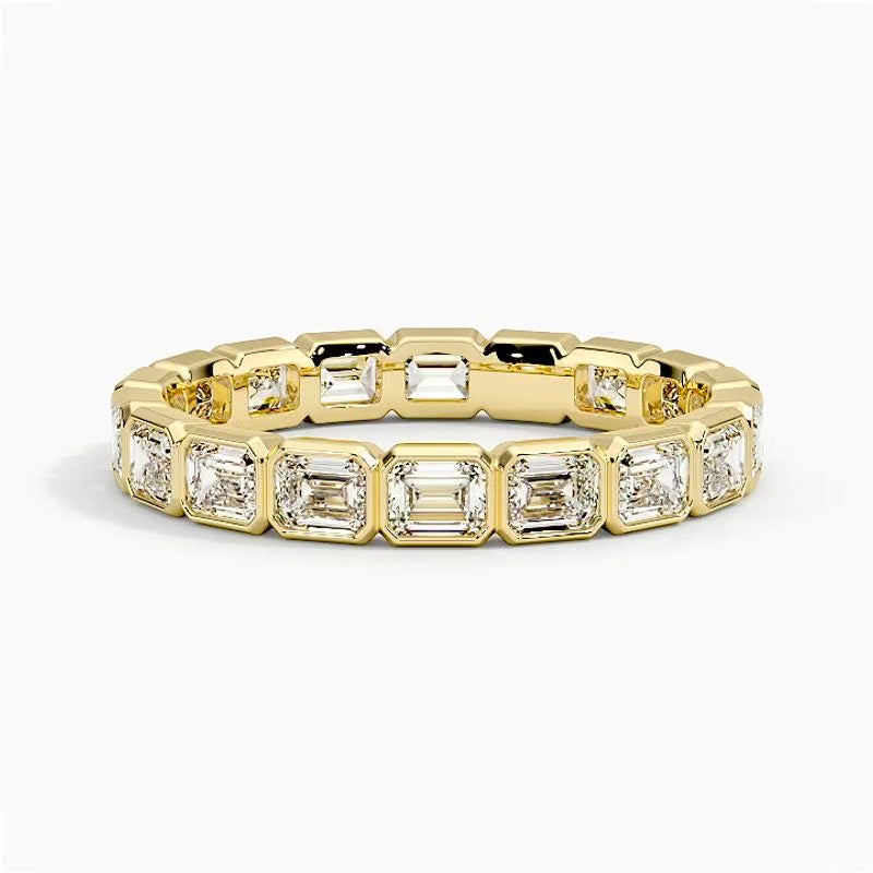Emerald Mosaic - Yellow Gold - 360 Loop