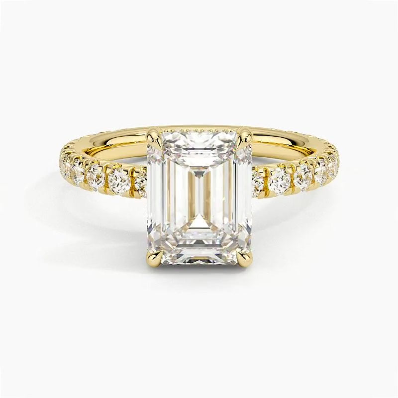 Milford Diamond Ring - Yellow Gold - 360 Loop