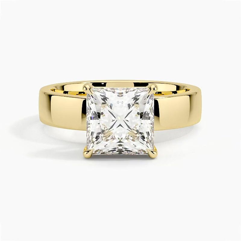 Savannah Diamond Ring - Yellow Gold - 360 Loop
