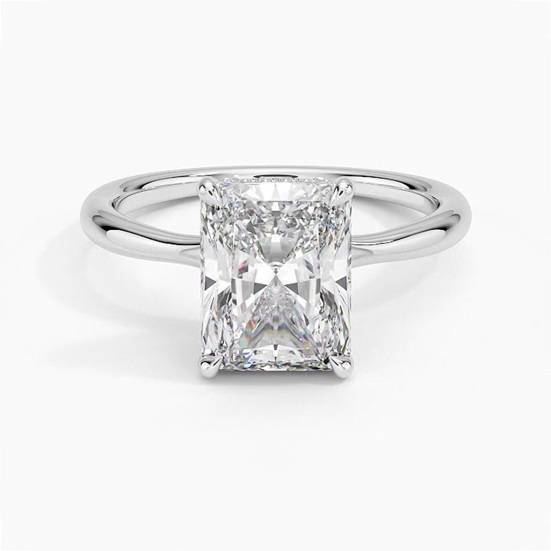 Marbella Diamond Ring - White Gold - 360 Loop