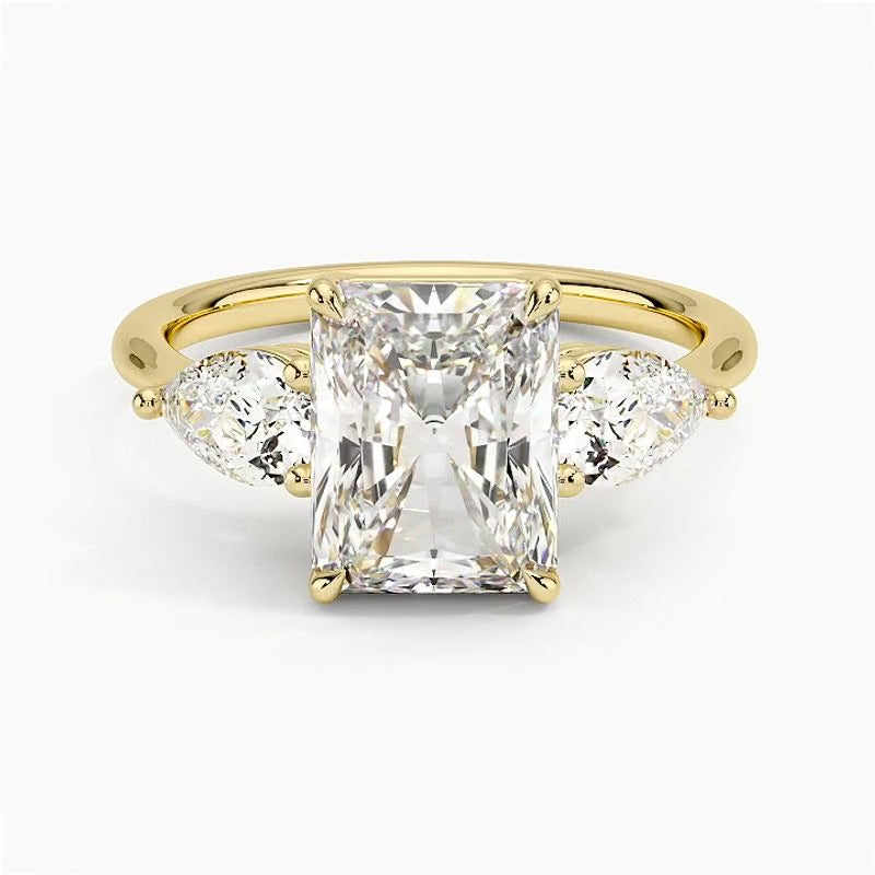 Zanzibar Diamond Ring - Yellow Gold - 360 Loop