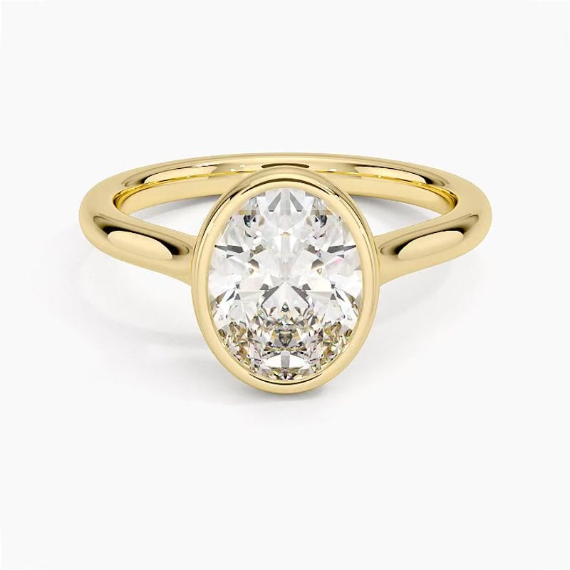 Valencia Diamond Ring - Yellow Gold - 360 Loop
