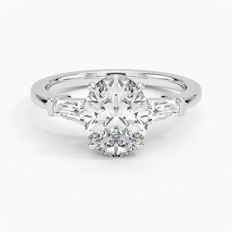 Vienna Diamond Ring - White Gold - 360 Loop