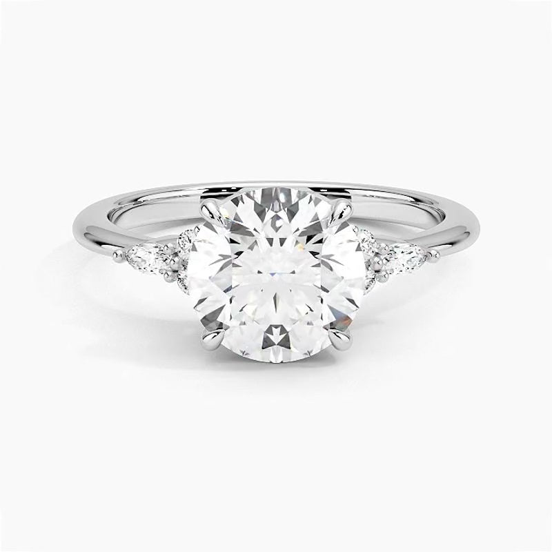 Sorrento Diamond Ring - White Gold - 360 Loop