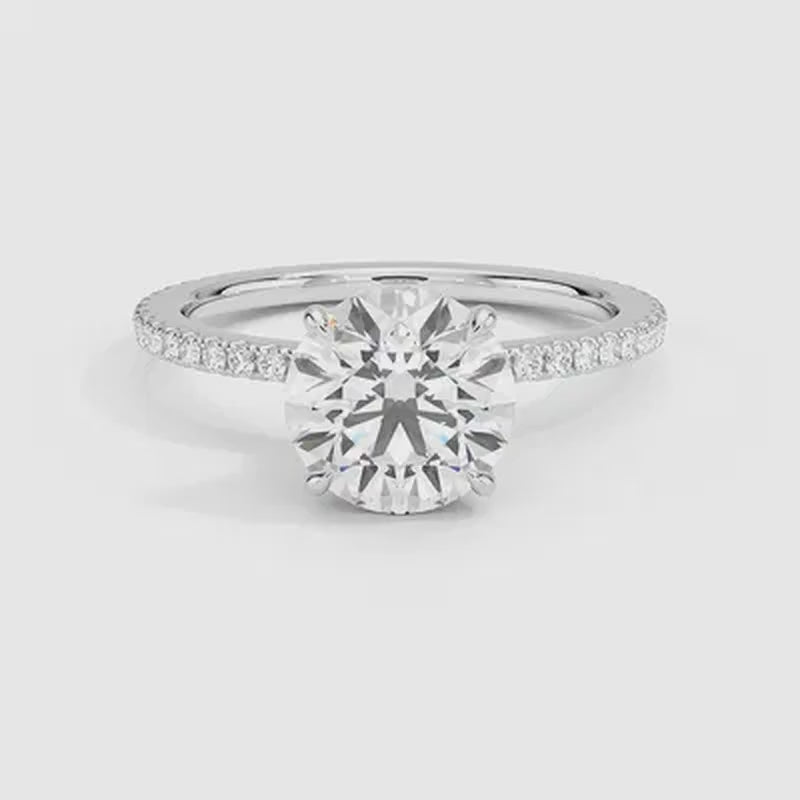 Ravello Diamond Ring - White Gold - 360 Loop