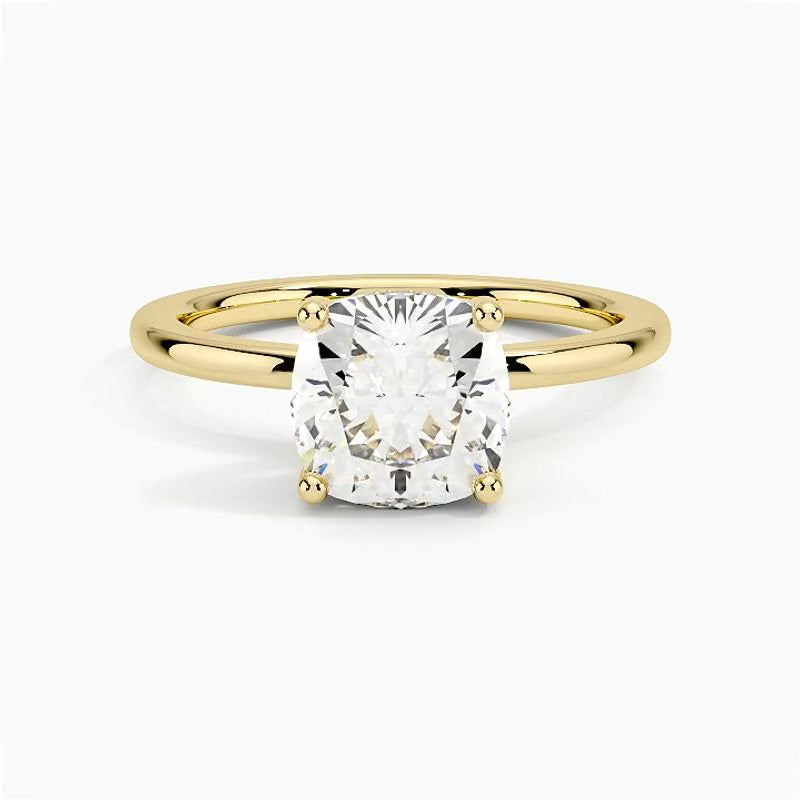 Tahiti Diamond Ring - Yellow Gold - 360 Loop