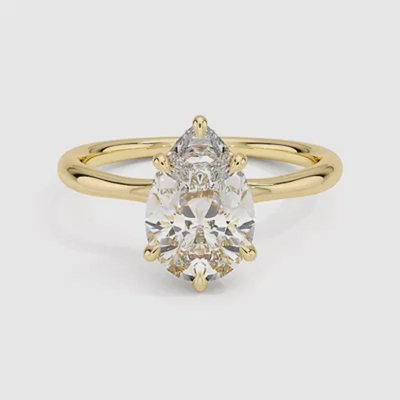 Napa Diamond Ring - Yellow Gold - 360 Loop
