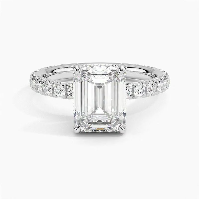 Milford Diamond Ring - White Gold - 360 Loop