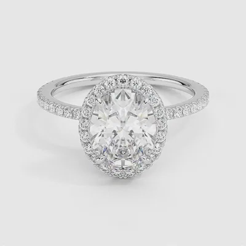Telluride Diamond Ring - White Gold - 360 Loop
