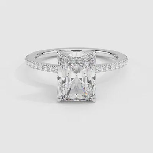Bellagio Diamond Ring - White Gold - 360 Loop