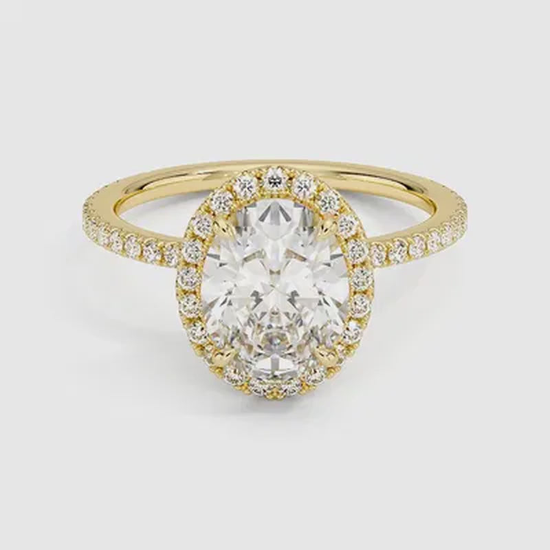 Telluride Diamond Ring - Yellow Gold - 360 Loop