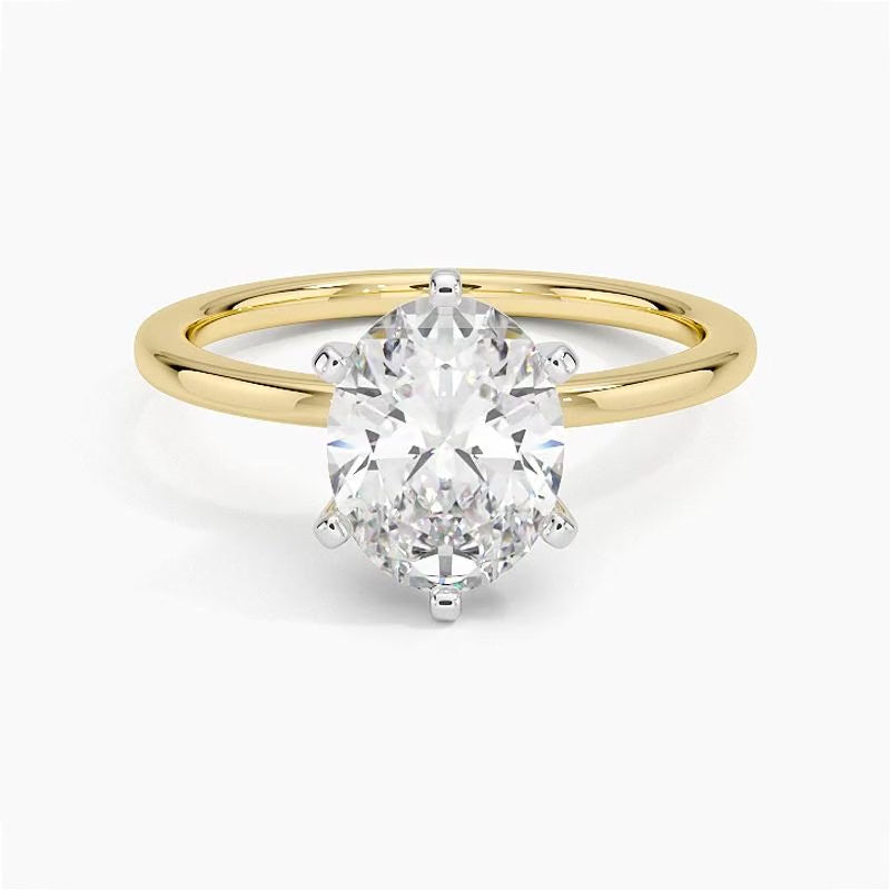 Nantucket Diamond Ring - Yellow Gold - 360 Loop