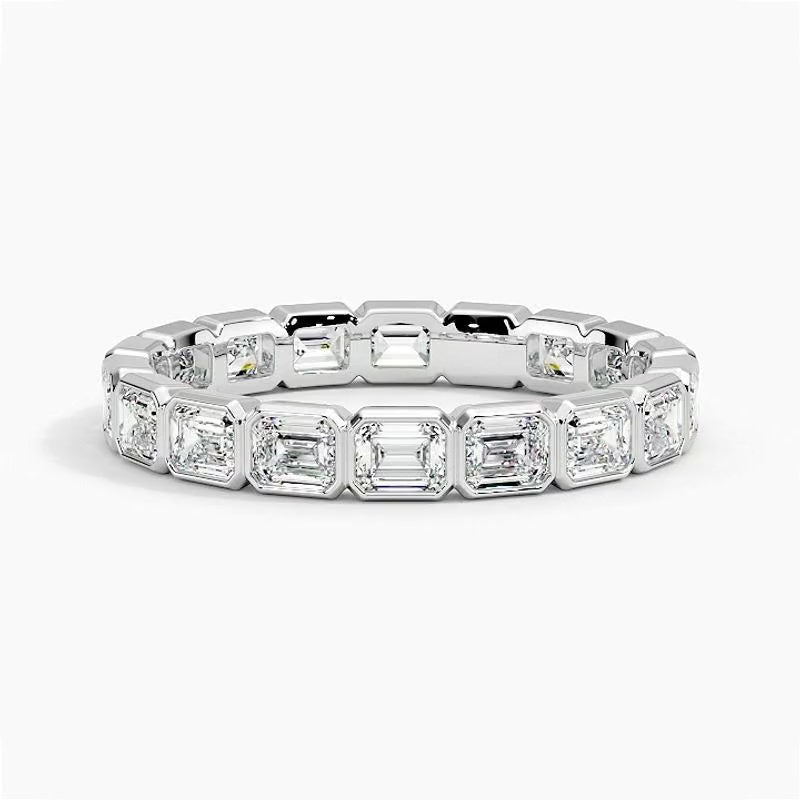 Emerald Mosaic - White Gold - 360 Loop