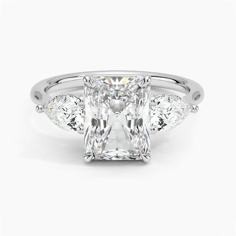 Zanzibar Diamond Ring - White Gold - 360 Loop