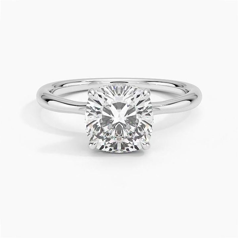 Mykonos Diamond Ring - White Gold - 360 Loop