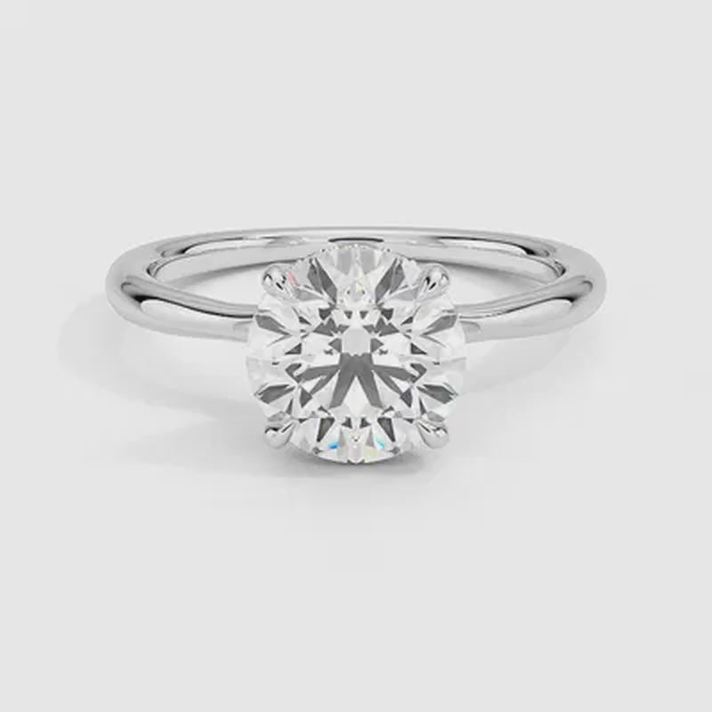 Bali Diamond Ring - White Gold - 360 Loop