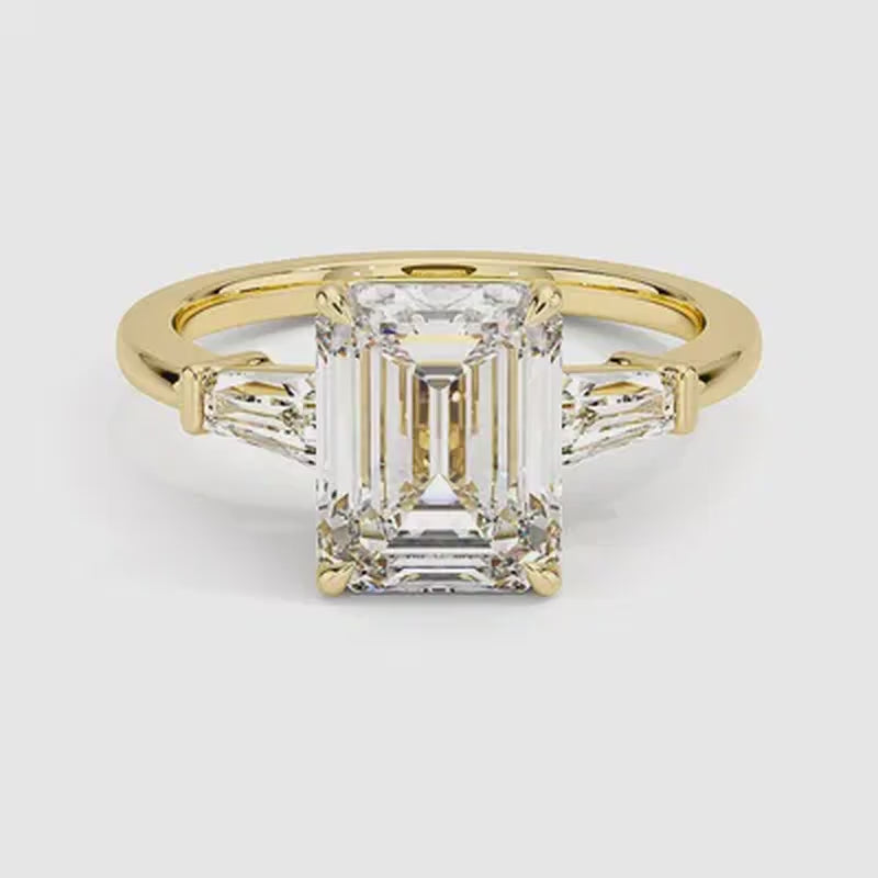 Como Diamond Ring - Yellow Gold - 360 Loop
