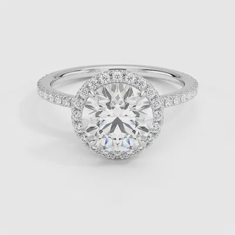 Palawan Diamond Ring - White Gold - 360 Loop