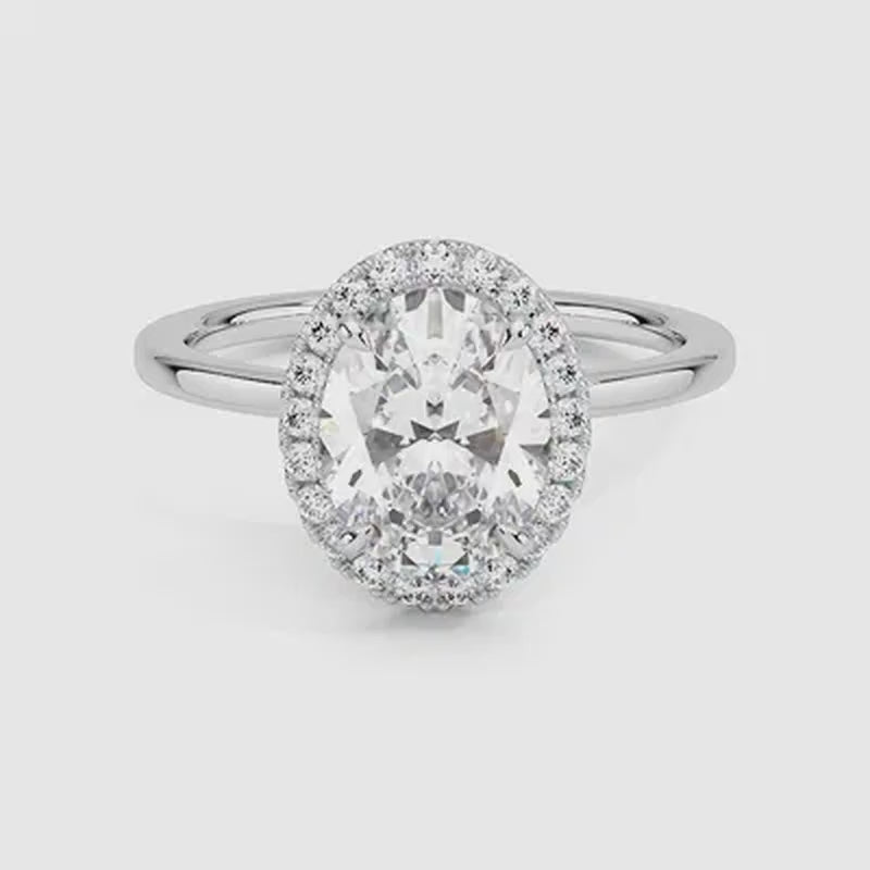 Sintra Diamond Ring - White Gold - 360 Loop