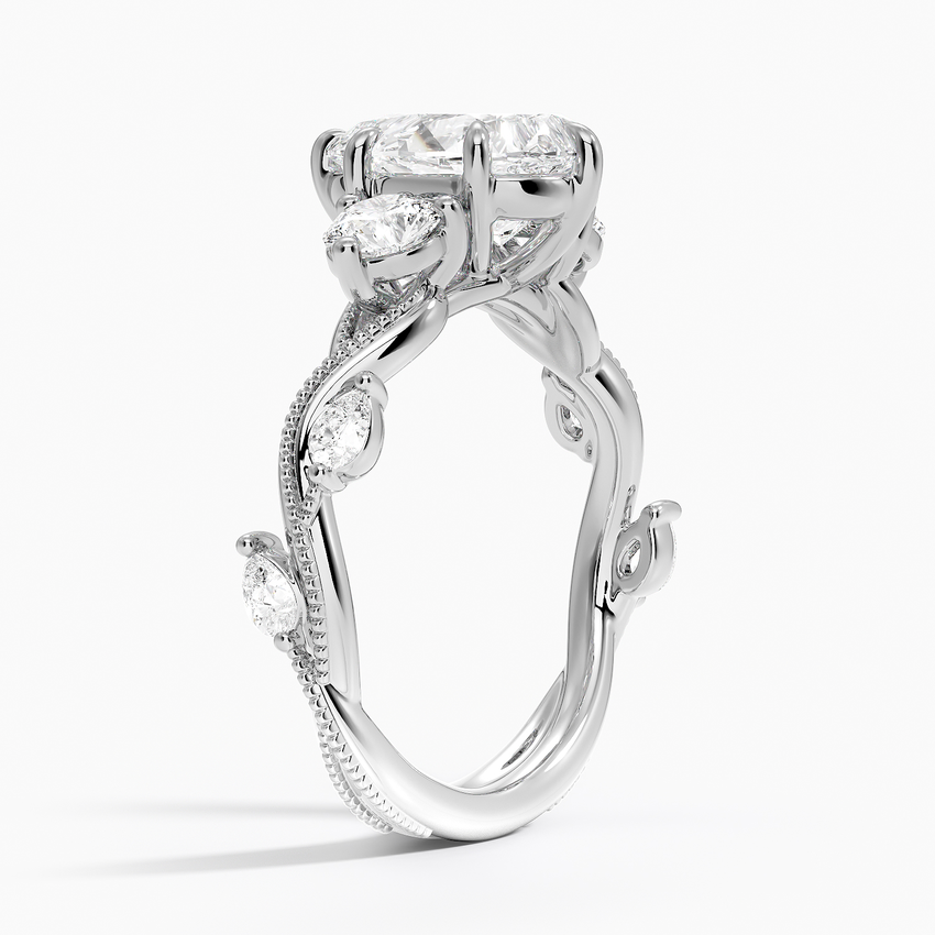 Patagonia Diamond Ring - White Gold - 2 ct - Side 1
