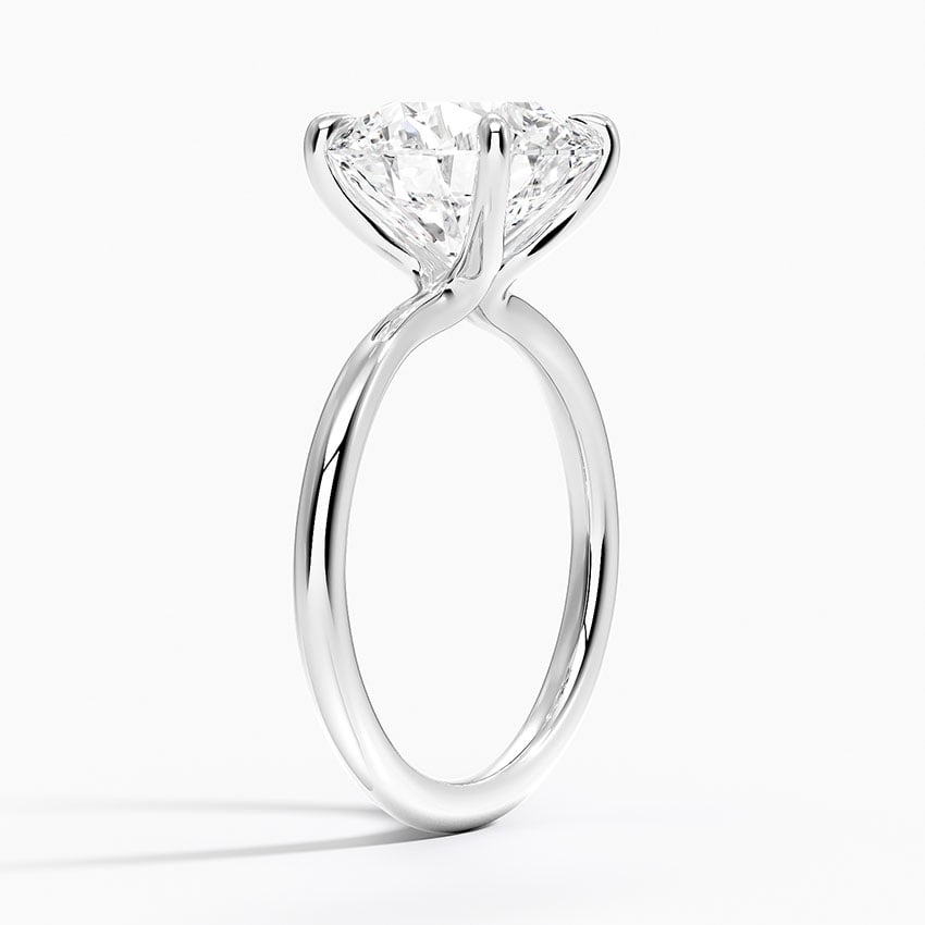 Queenstown Diamond Ring - White Gold - 3.5 ct - Side 1