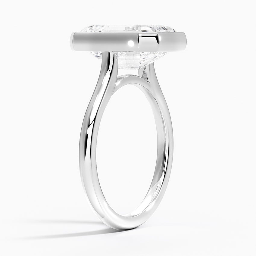 Big Sur Diamond Ring - White Gold - 5 ct - Side 1