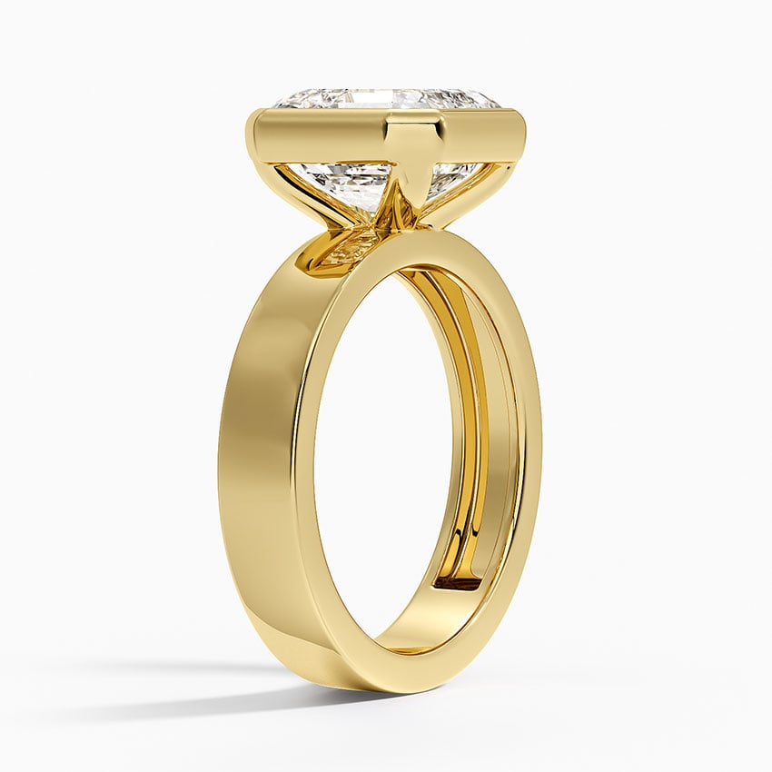 Seychelles Diamond Ring - Yellow Gold - 4 ct - Side 1